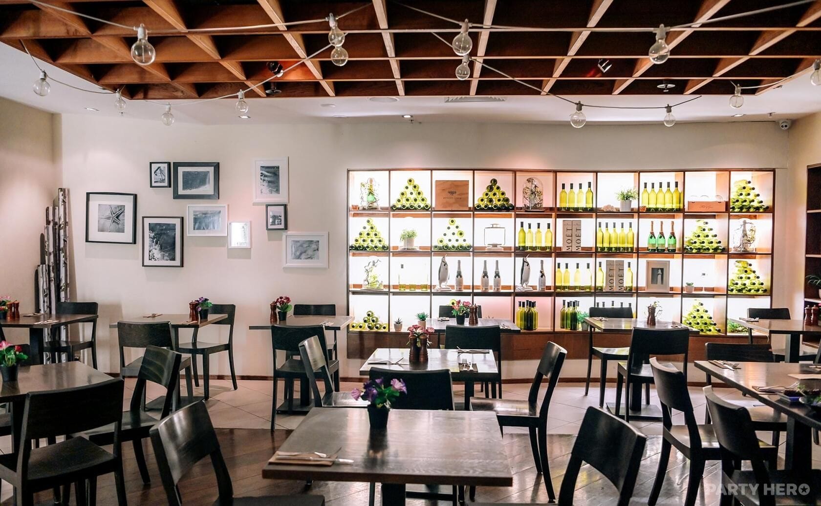 Sir Frank's Wine Room at Searock Grill - party venue hire