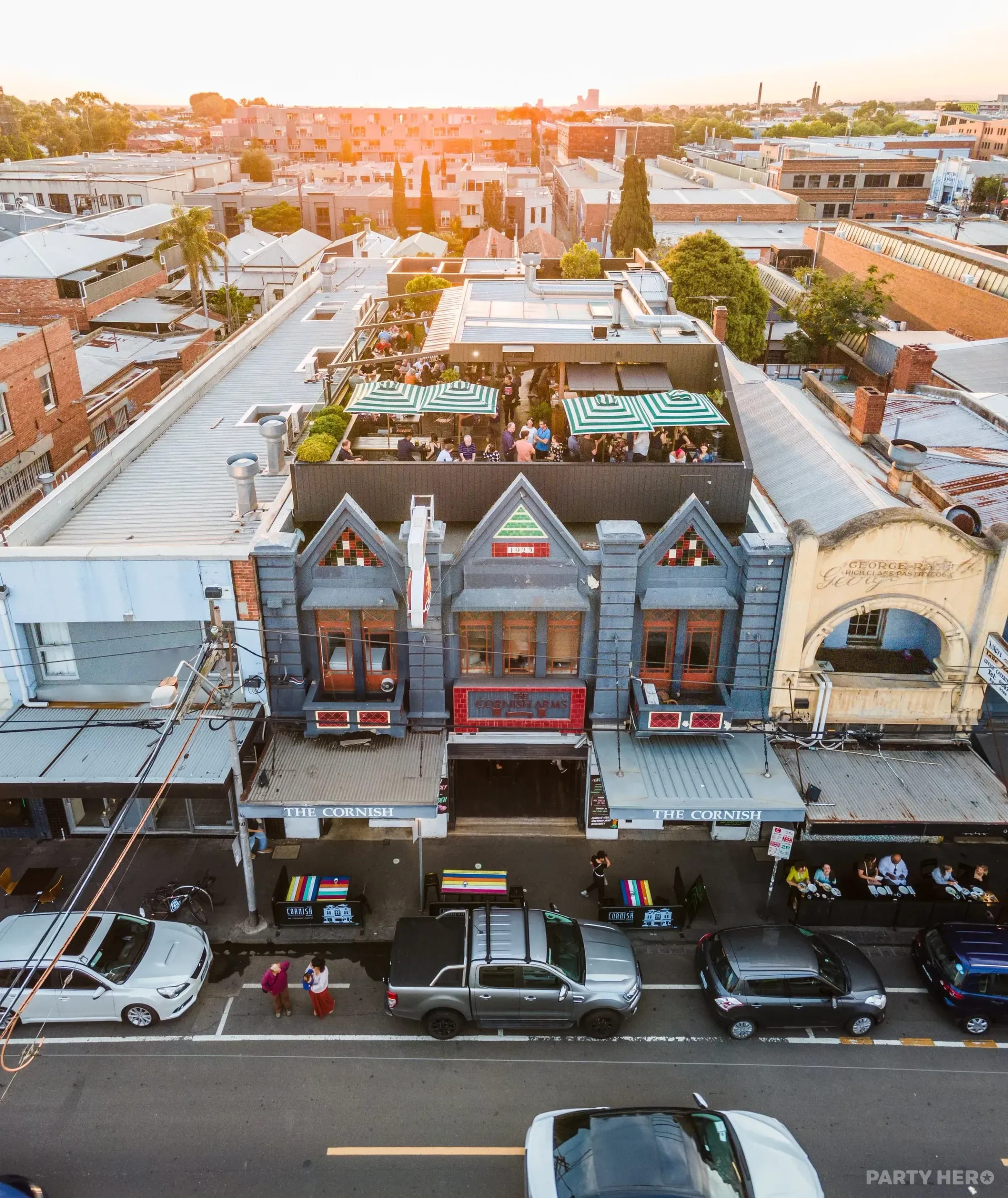 Rooftop Bar at The Cornish Arms - party venue in Melbourne