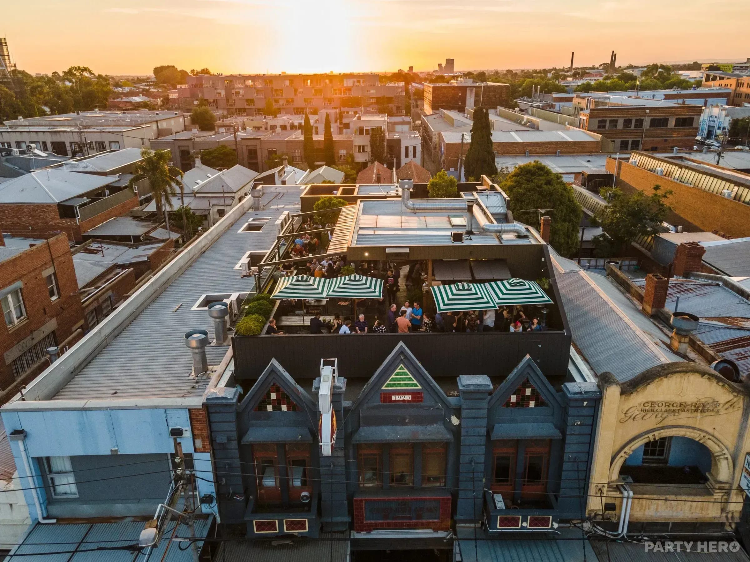 Rooftop Bar at The Cornish Arms - party venue in Melbourne