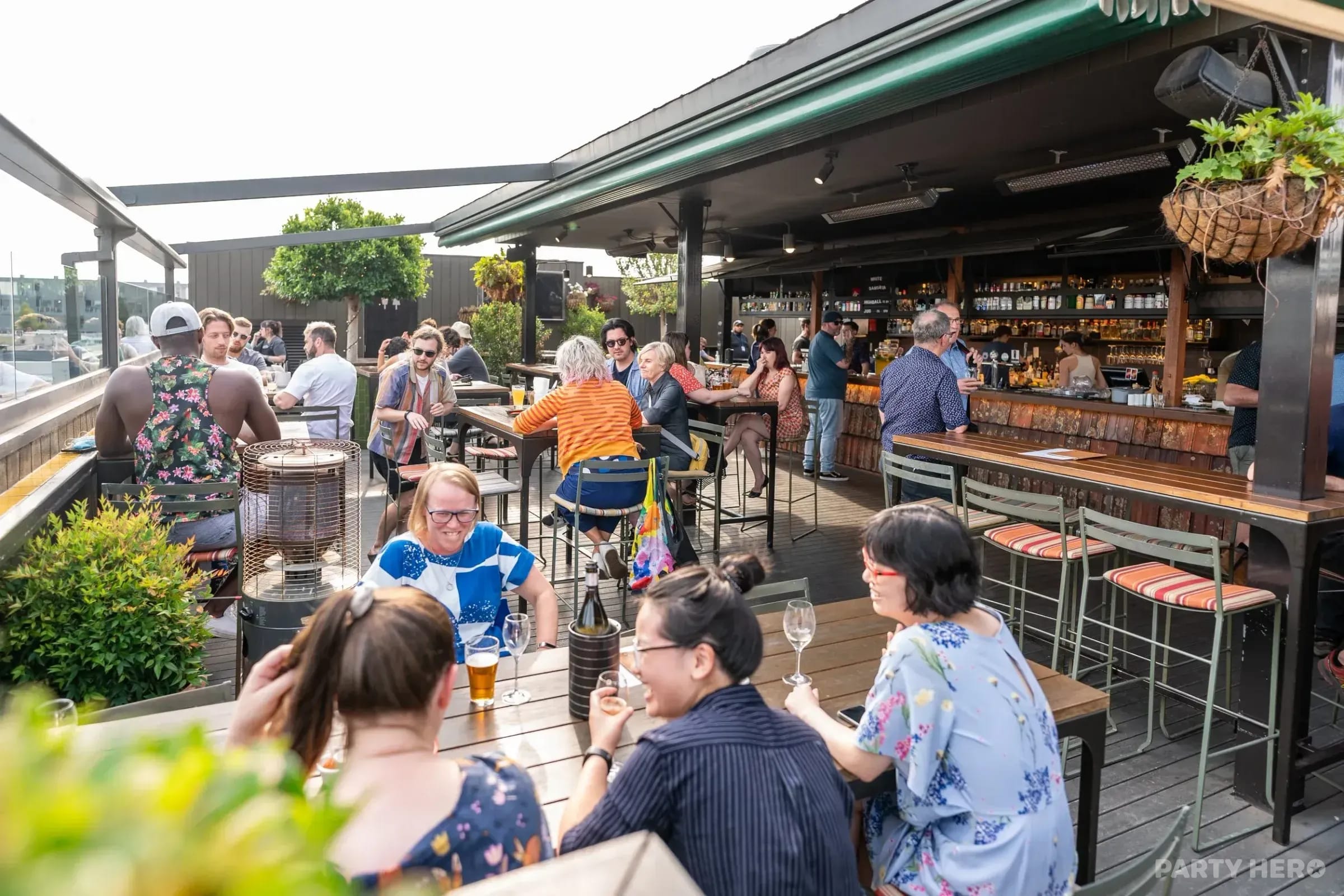 Rooftop Bar at The Cornish Arms - party venue in Melbourne