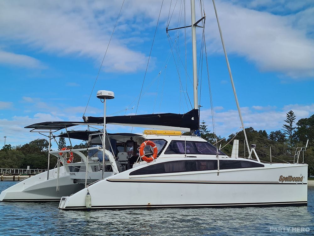 Spellbound catamaran hire on Sydney Harbour