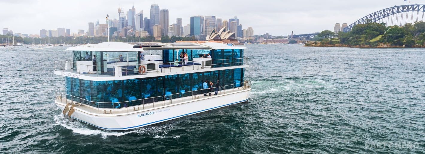 Blue Room - boats in Sydney