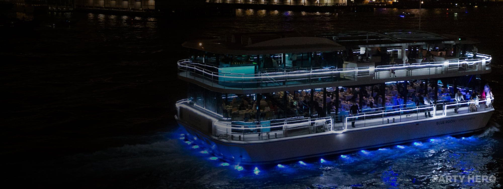 Blue Room - boats in Sydney