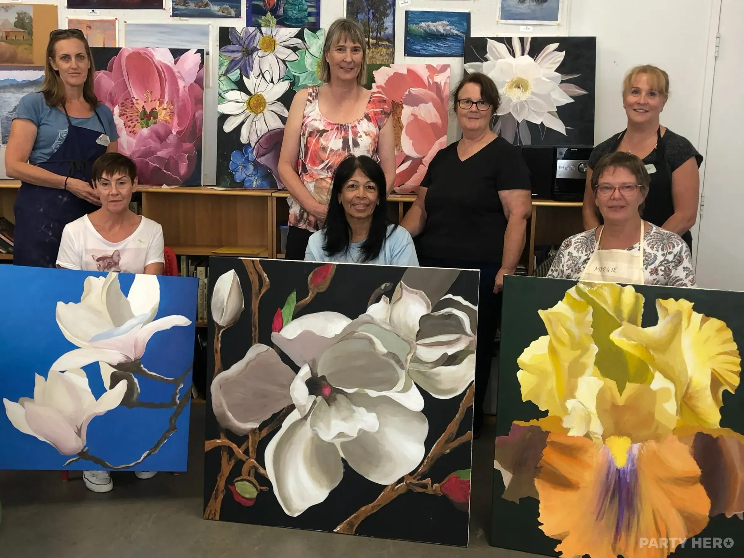 Tracey Miller Art - paint and sip in the Southern Highlands