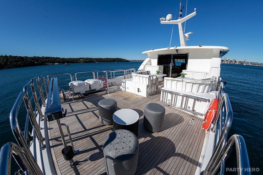 Salt yacht hire on Sydney Harbour