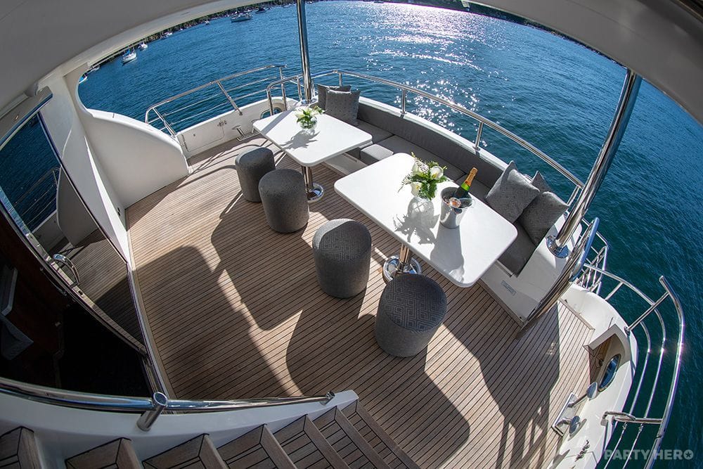 Salt yacht hire on Sydney Harbour