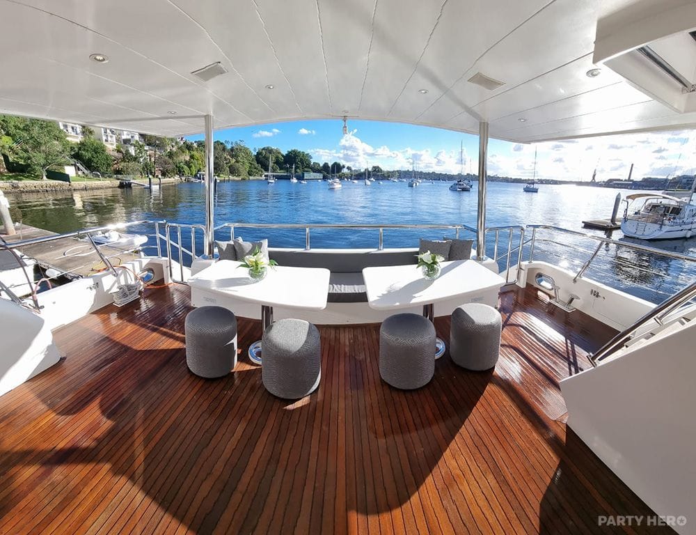 Salt yacht hire on Sydney Harbour