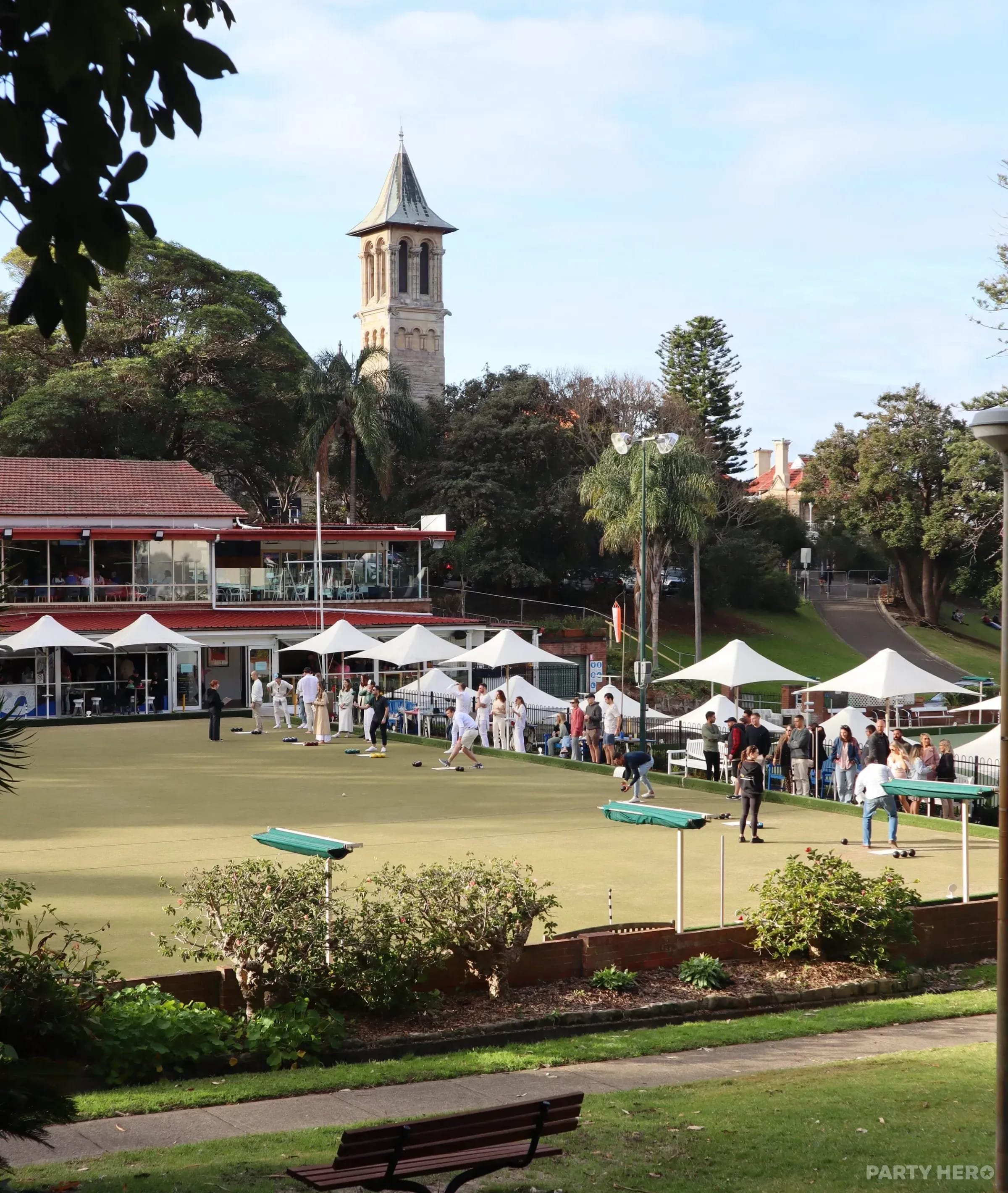 Rock 'n Bowl Manly lawn bowls in Sydney - group bookings