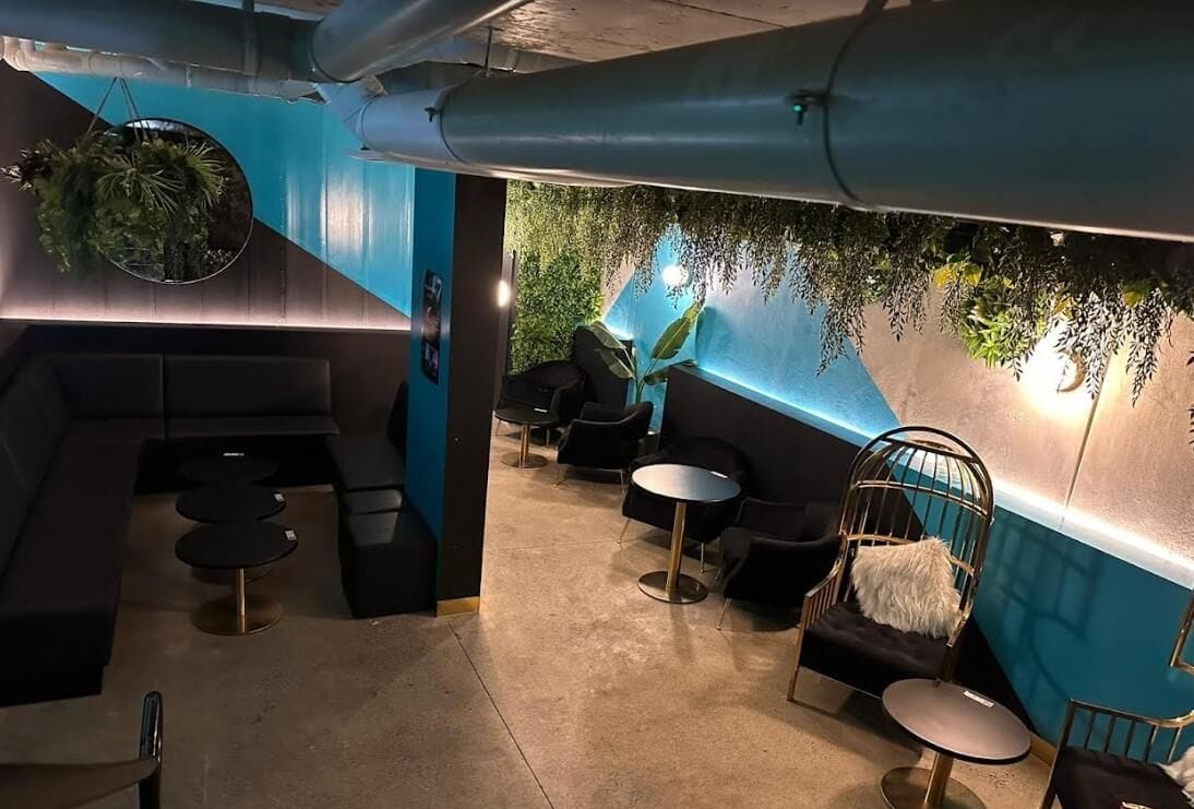 Basement Area at Hideout Bar - party venue hire