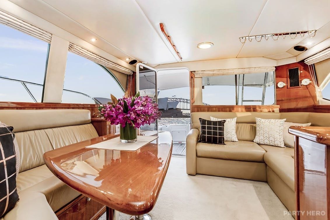 Ocean Blue yacht hire on Sydney Harbour