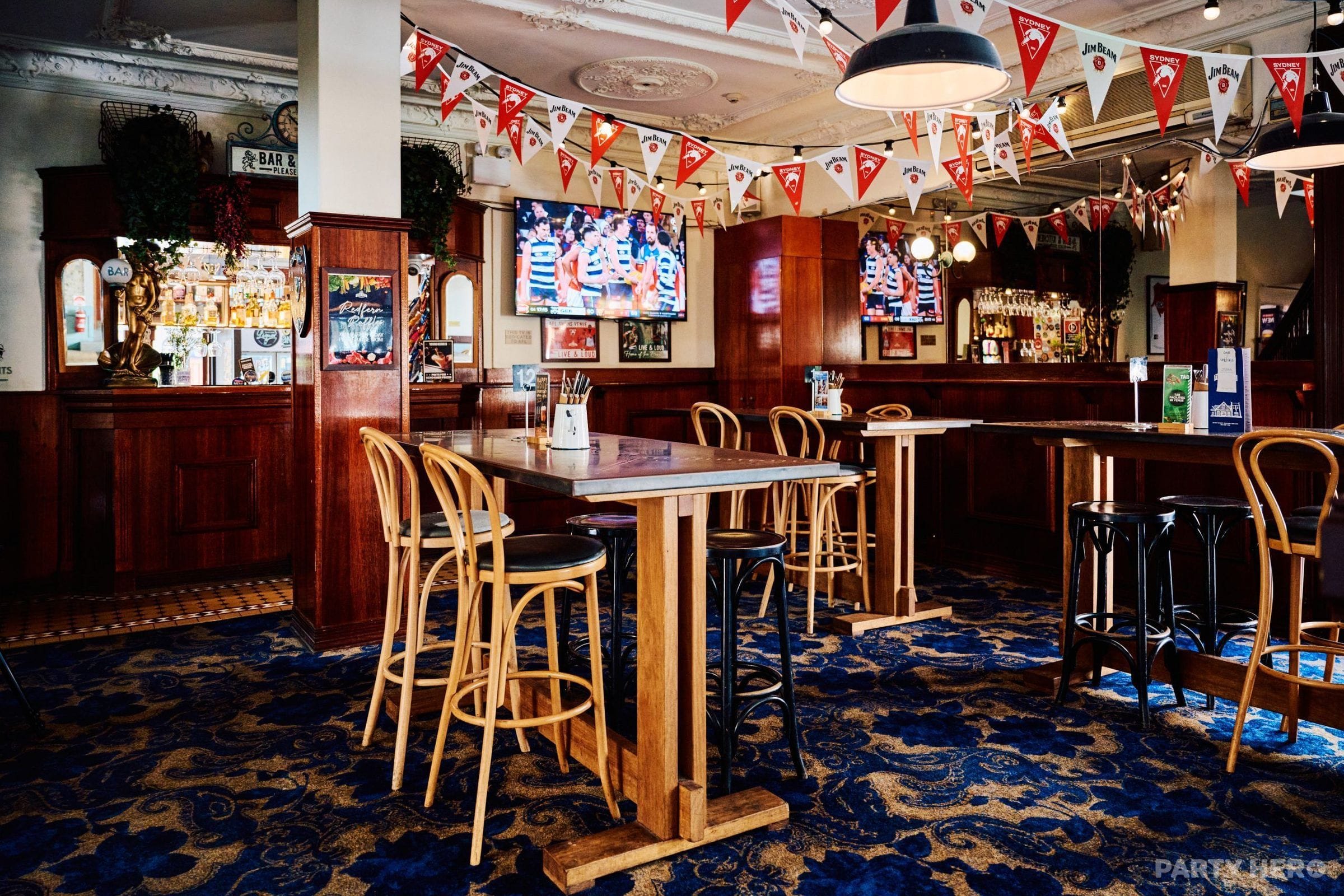 Tudor Hotel - party venue in Sydney