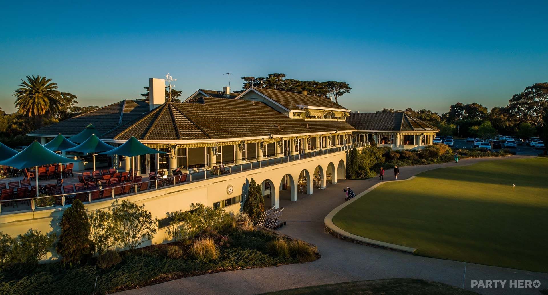 The Victoria Golf Club - party venue in Melbourne