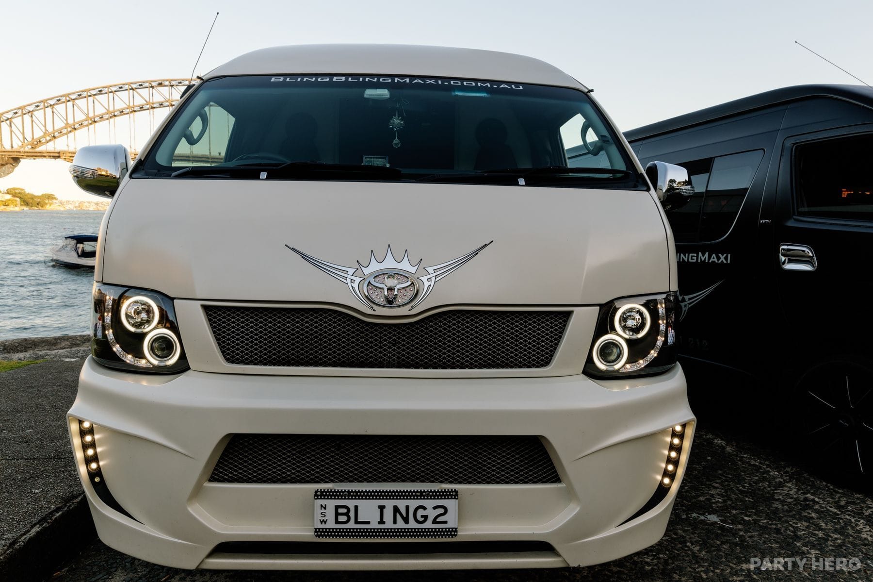 Bling Bling Maxi - party bus hire in Sydney