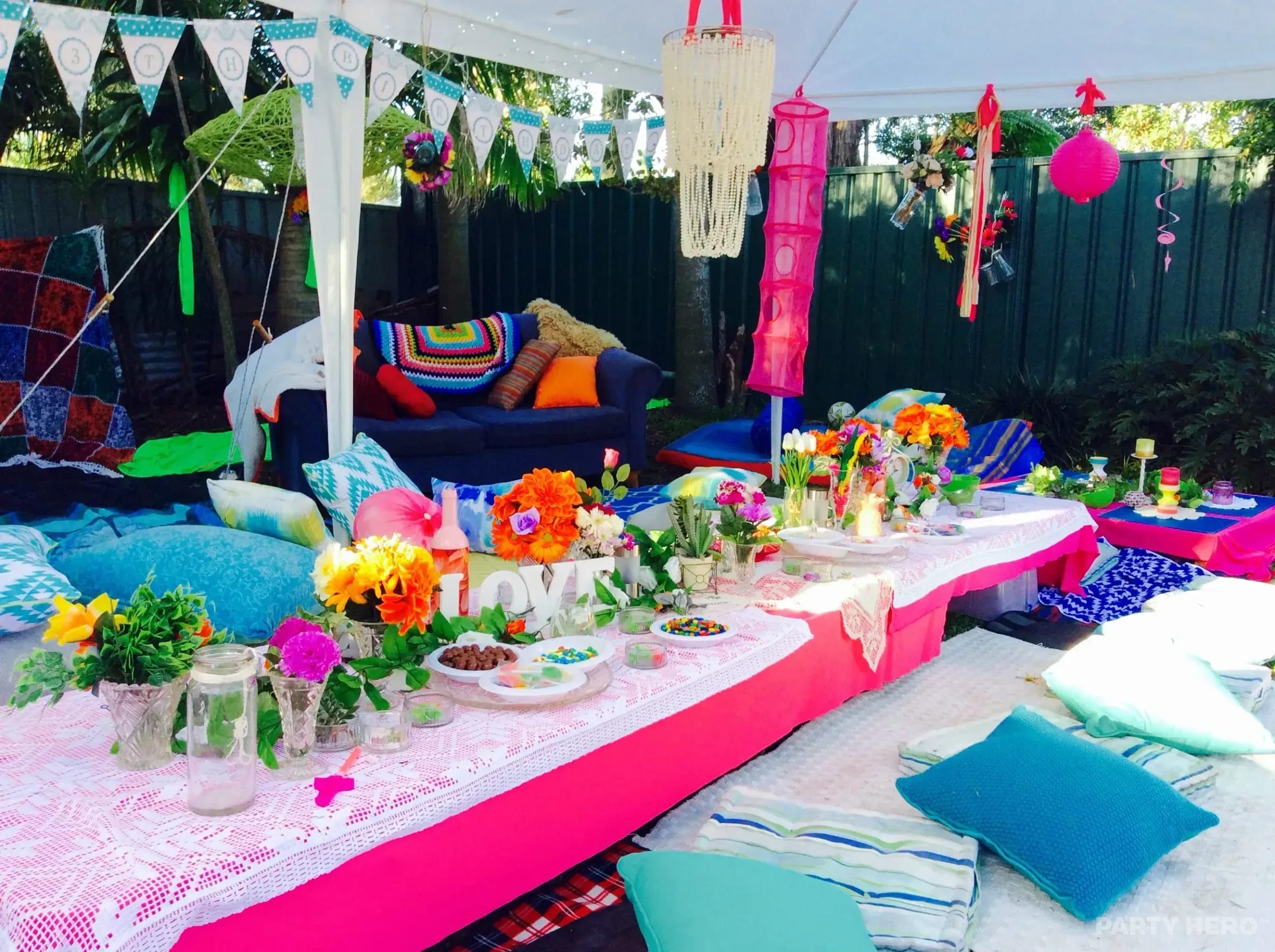 Celebration Set Ups - party decorations on the Central Coast