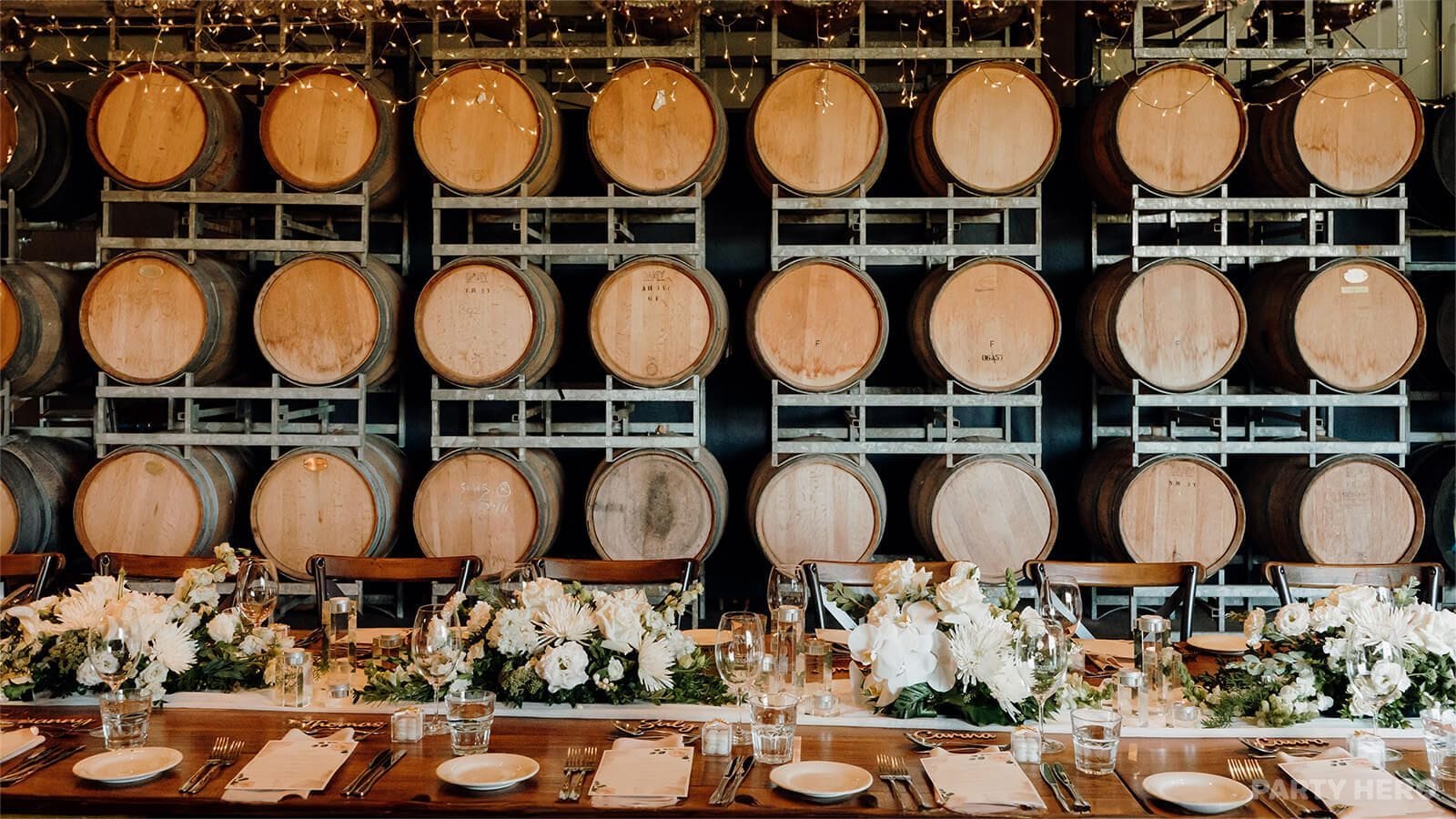 The Barrel Room at Fergusson Winery - party venue in the Yarra Valley