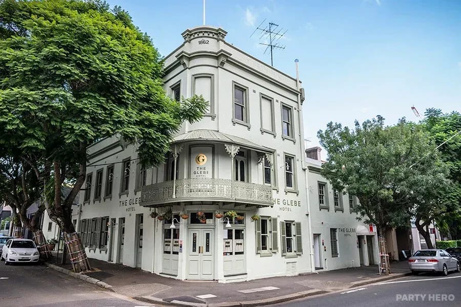 The Glebe Hotel - party venue in Sydney