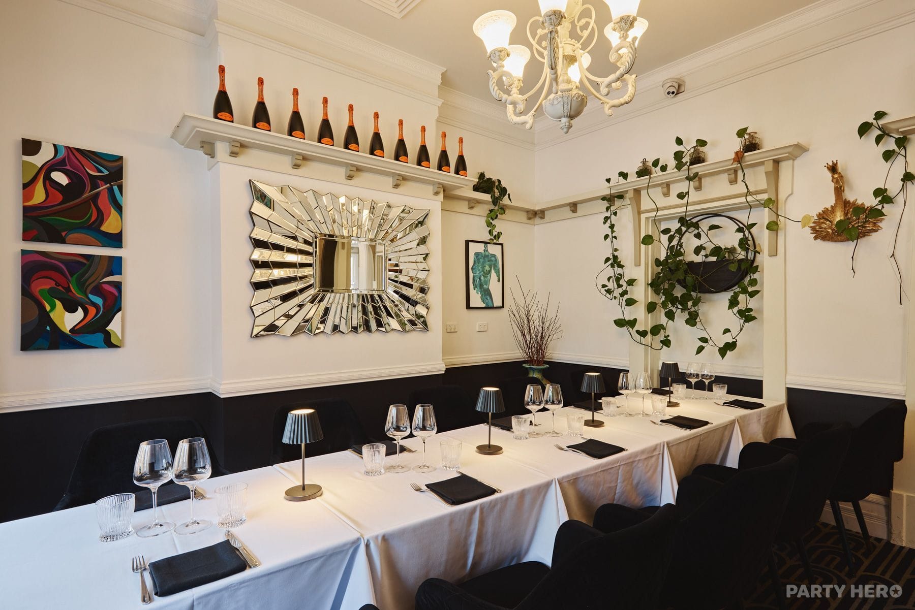 The Montrose Room at Antica Dining - private dining room in Sydney