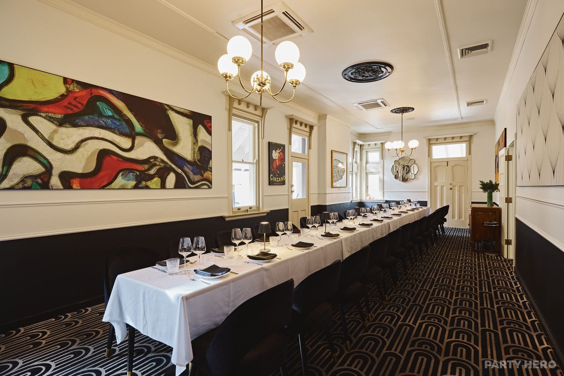 The Montrose Room at Antica Dining - private dining room in Sydney