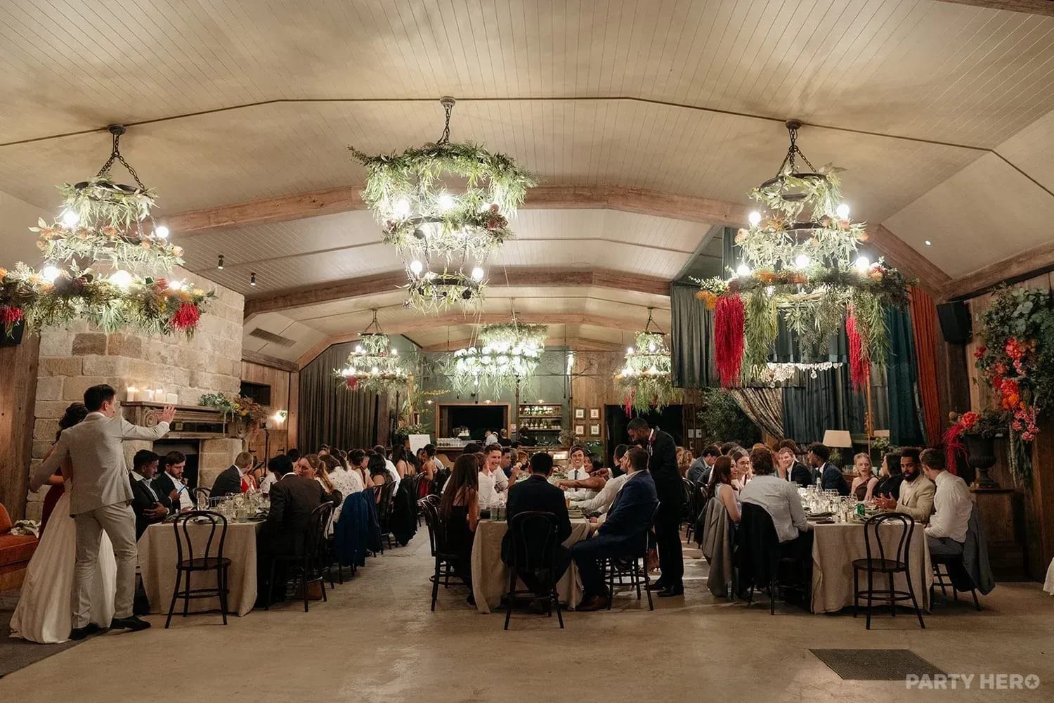 The Barn at Saddles Mount White - party venue on the Central Coast
