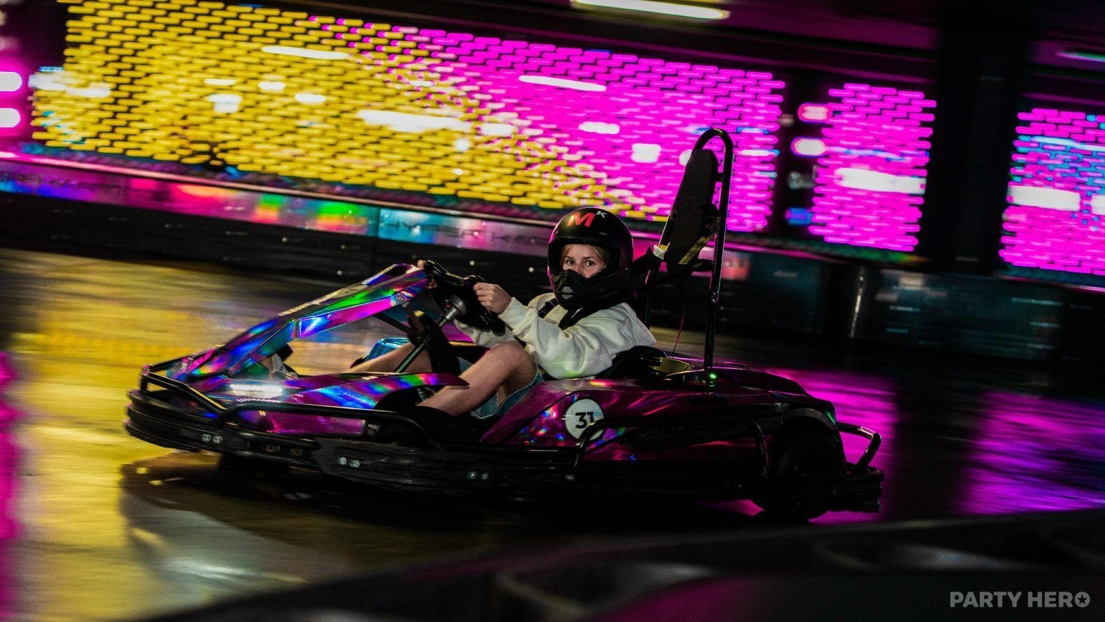 Hyper Karting go karts in Sydney - group bookings