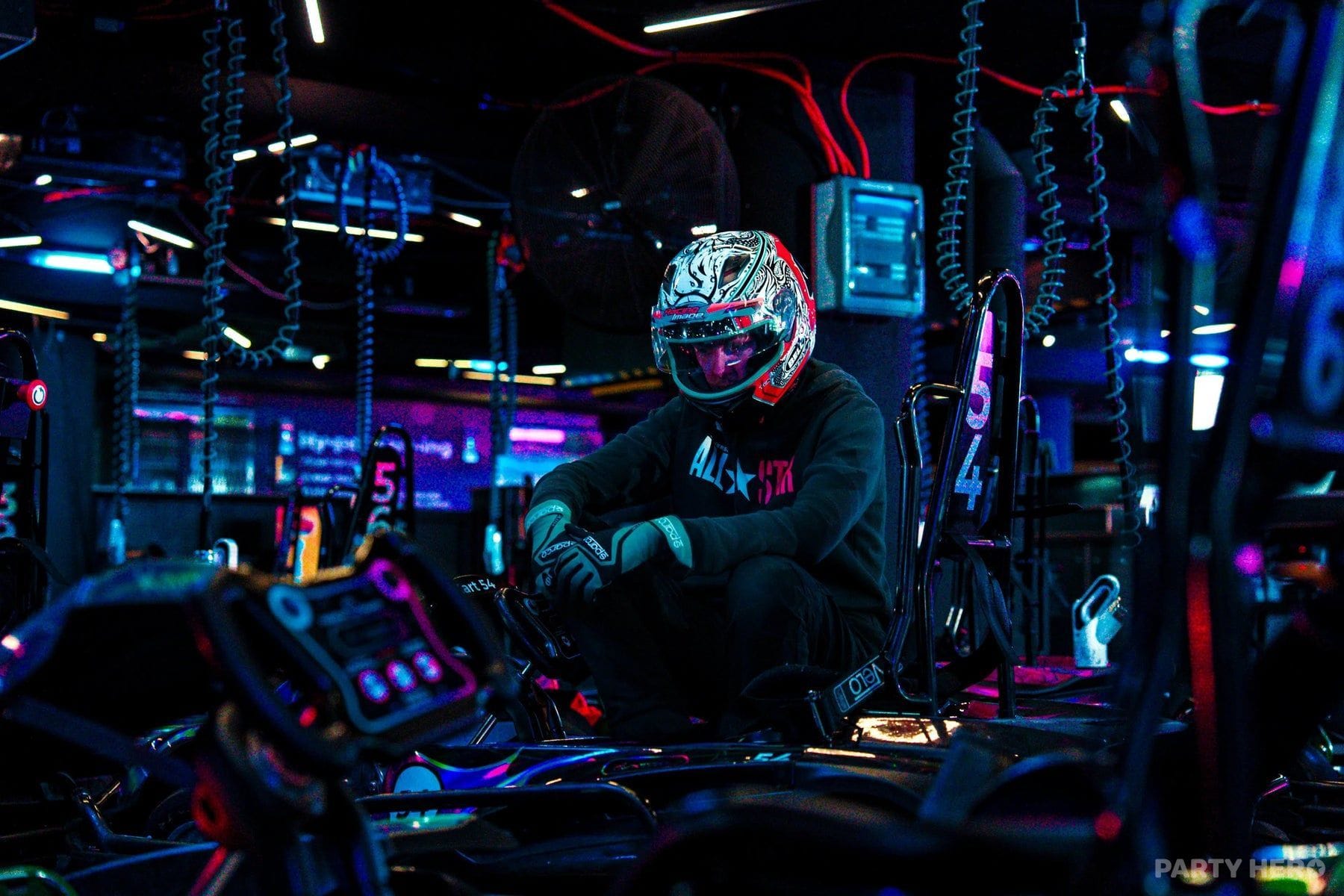 Hyper Karting go karts in Sydney - group bookings
