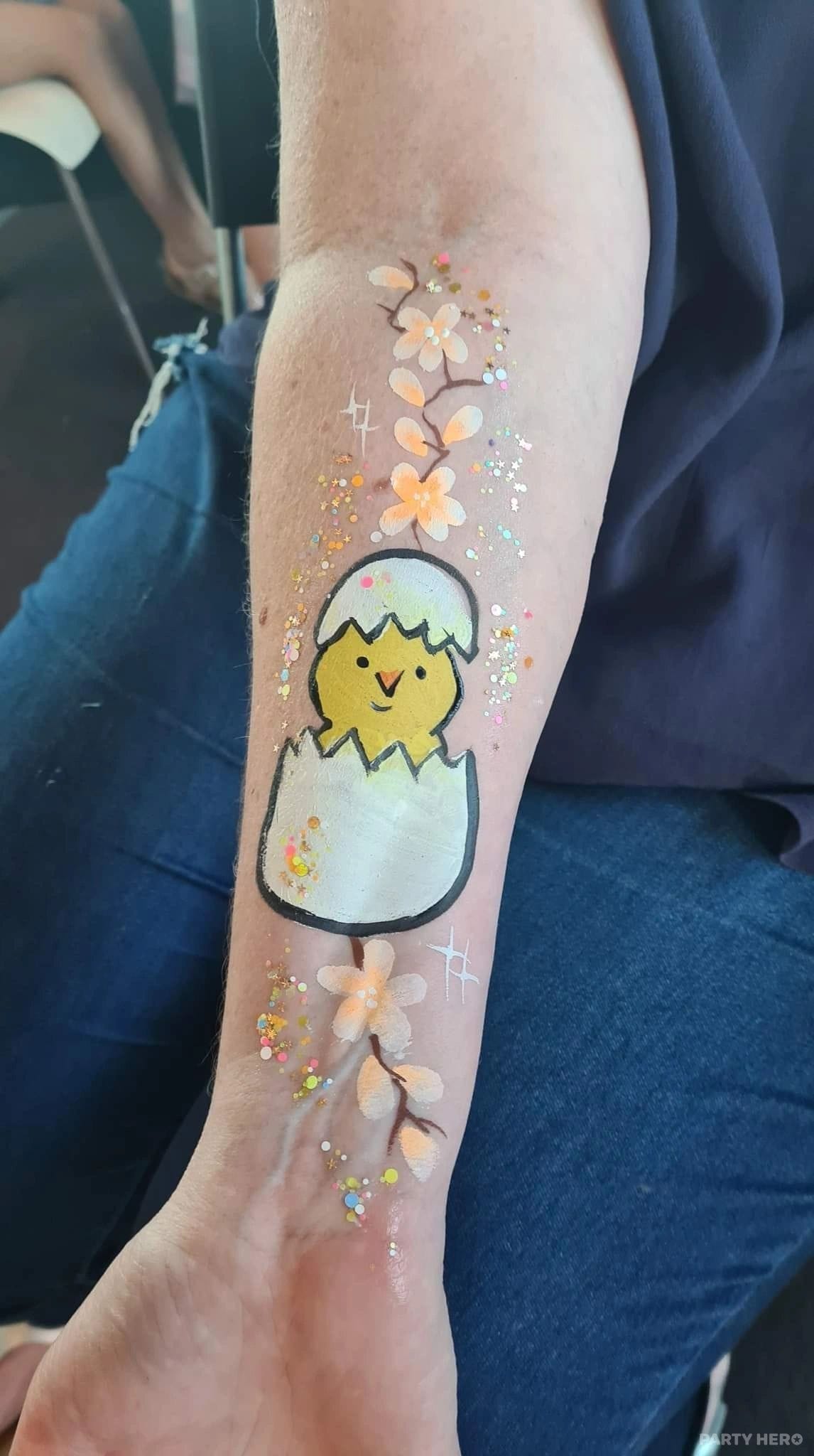 Sparkly Fairy Face Painting - party hire in Brisbane
