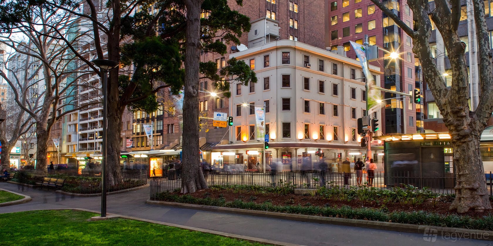 The Glenmore Room - Sydney CBD party venue hire