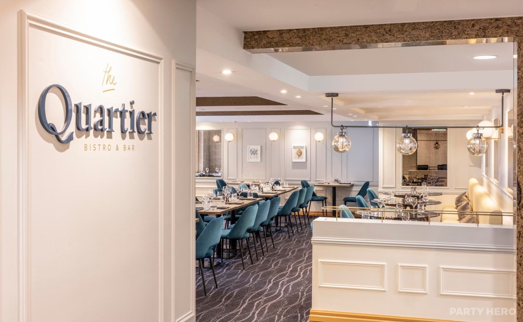 Quartier Restaurant at Sebel Quay West Suites - party venue hire