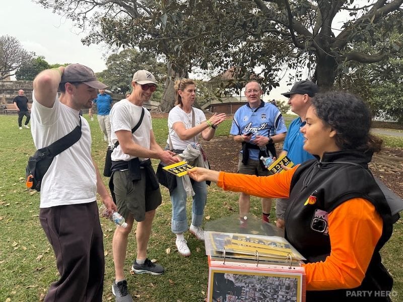 Team Fun scavenger hunt in Sydney - group bookings