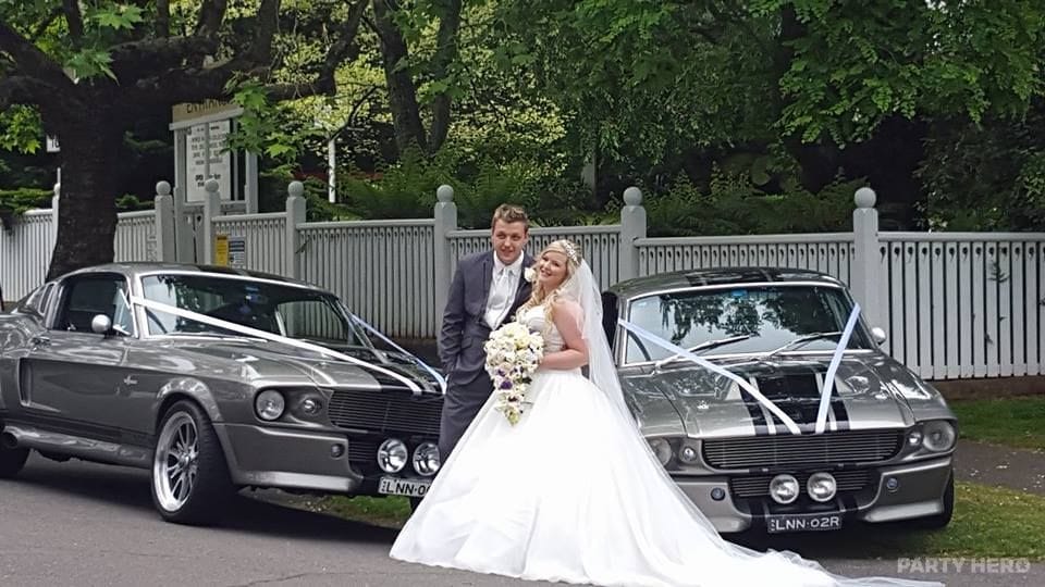 Eleanor For Hire wedding car hire in Sydney