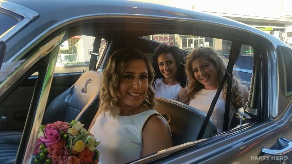 Eleanor For Hire wedding car hire in Sydney