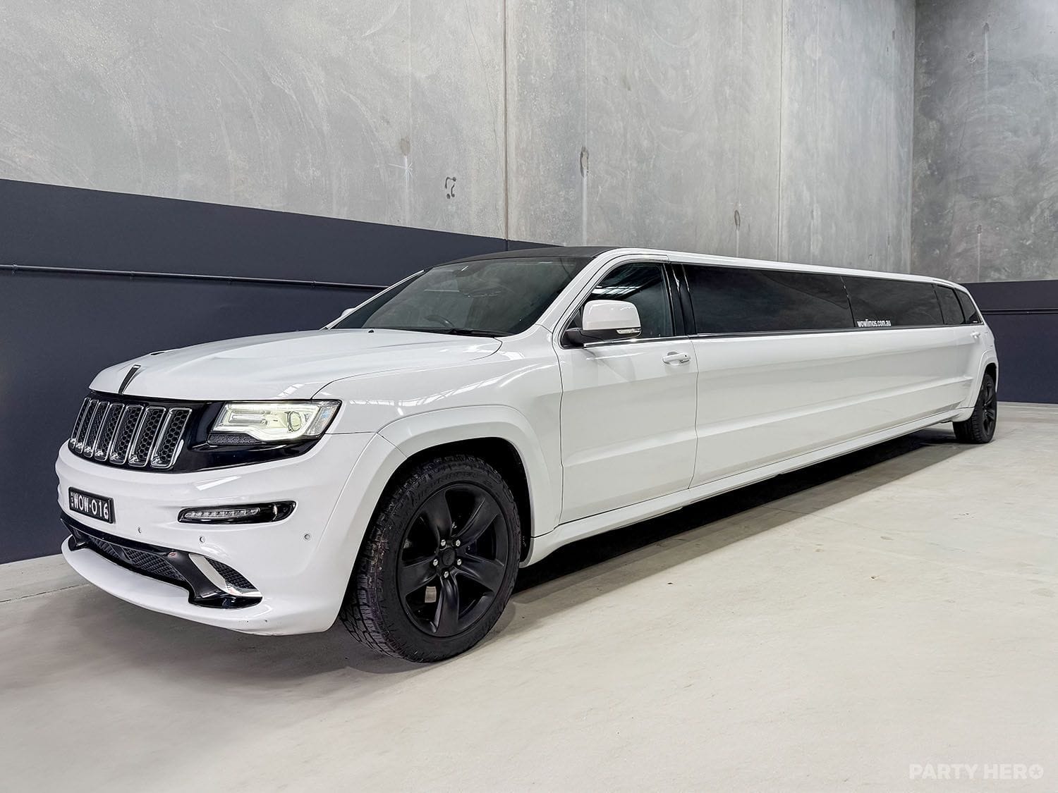 Wow Limousines limousine hire in Sydney