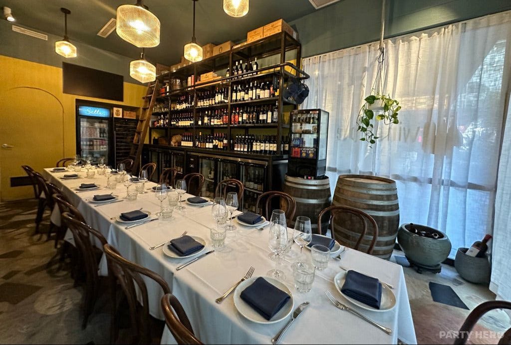 Sella Vinoteca - party venue in Sydney