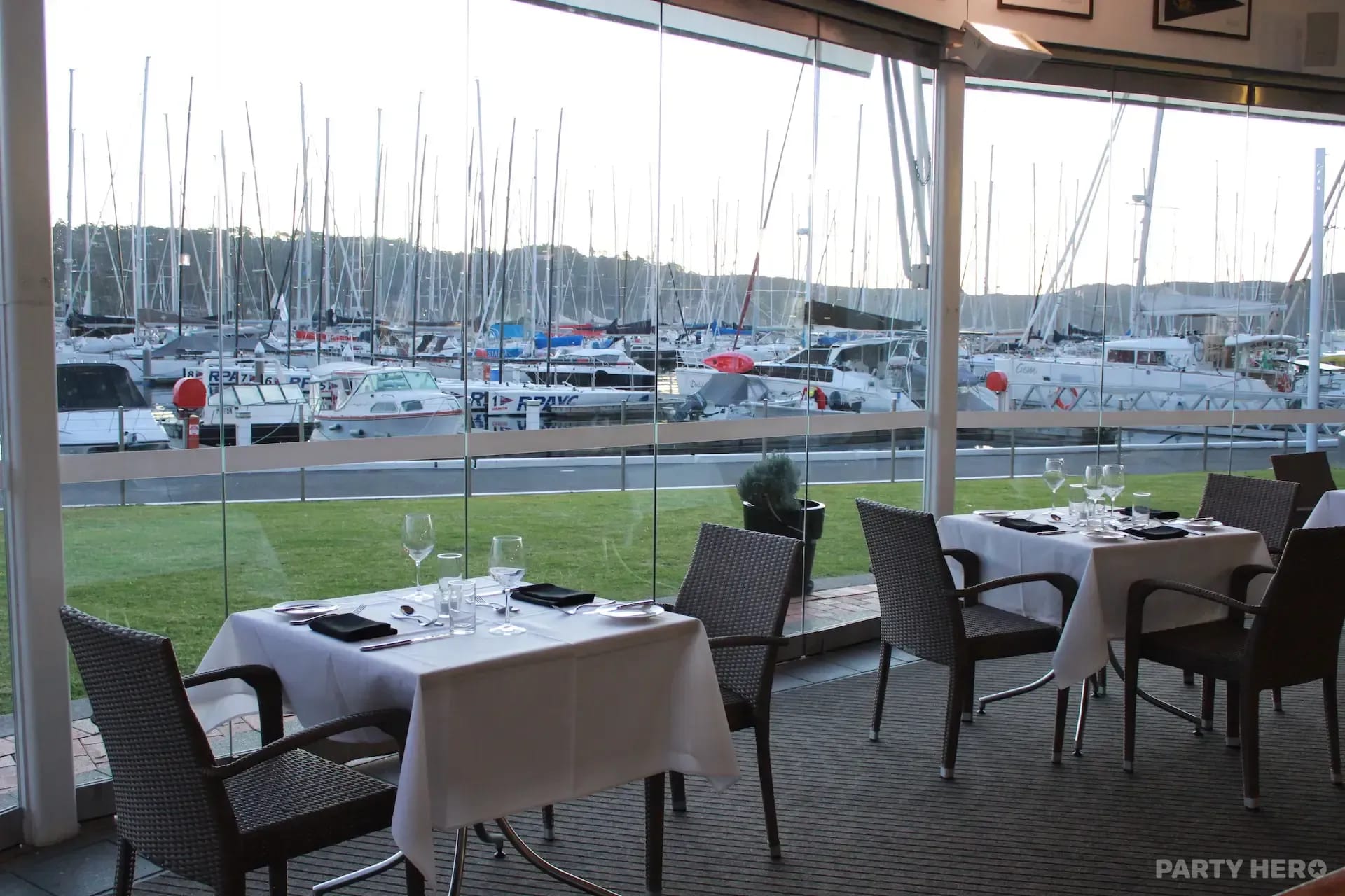 Royal Prince Alfred Yacht Club - party venue in Sydney