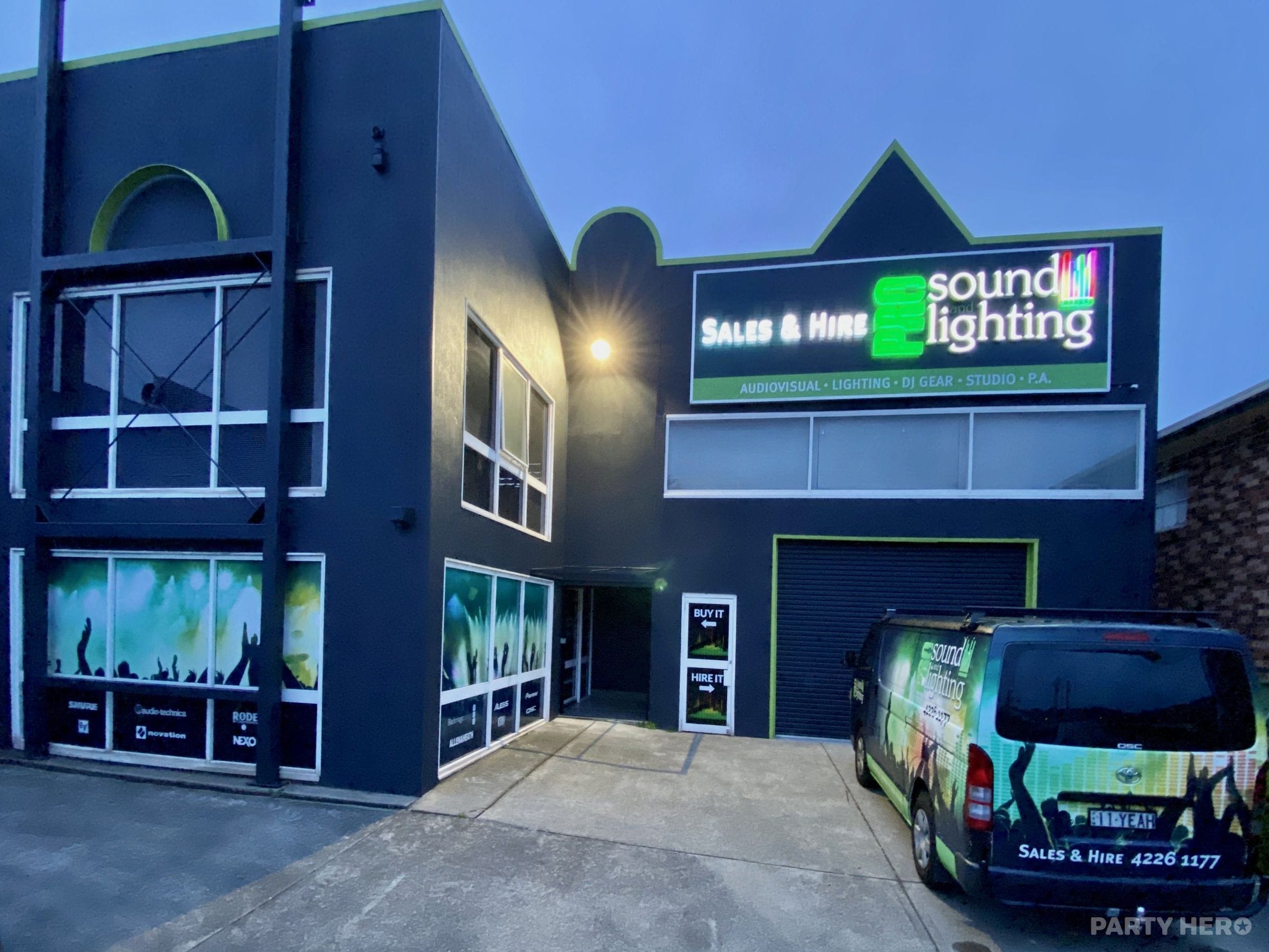 Pro Sound and Lighting - sound and lighting hire in Wollongong