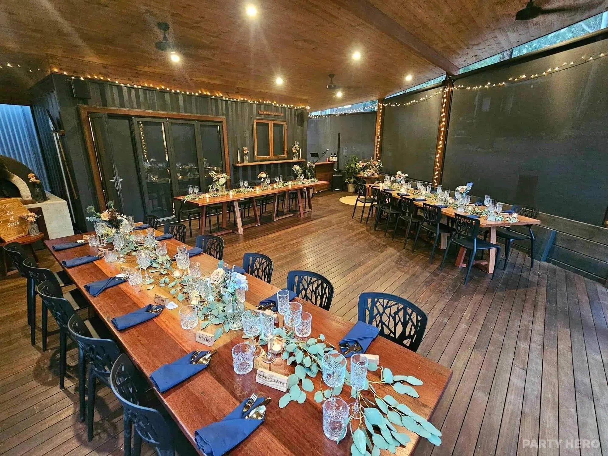 Tuckers Lane - party venue in the Hunter Valley