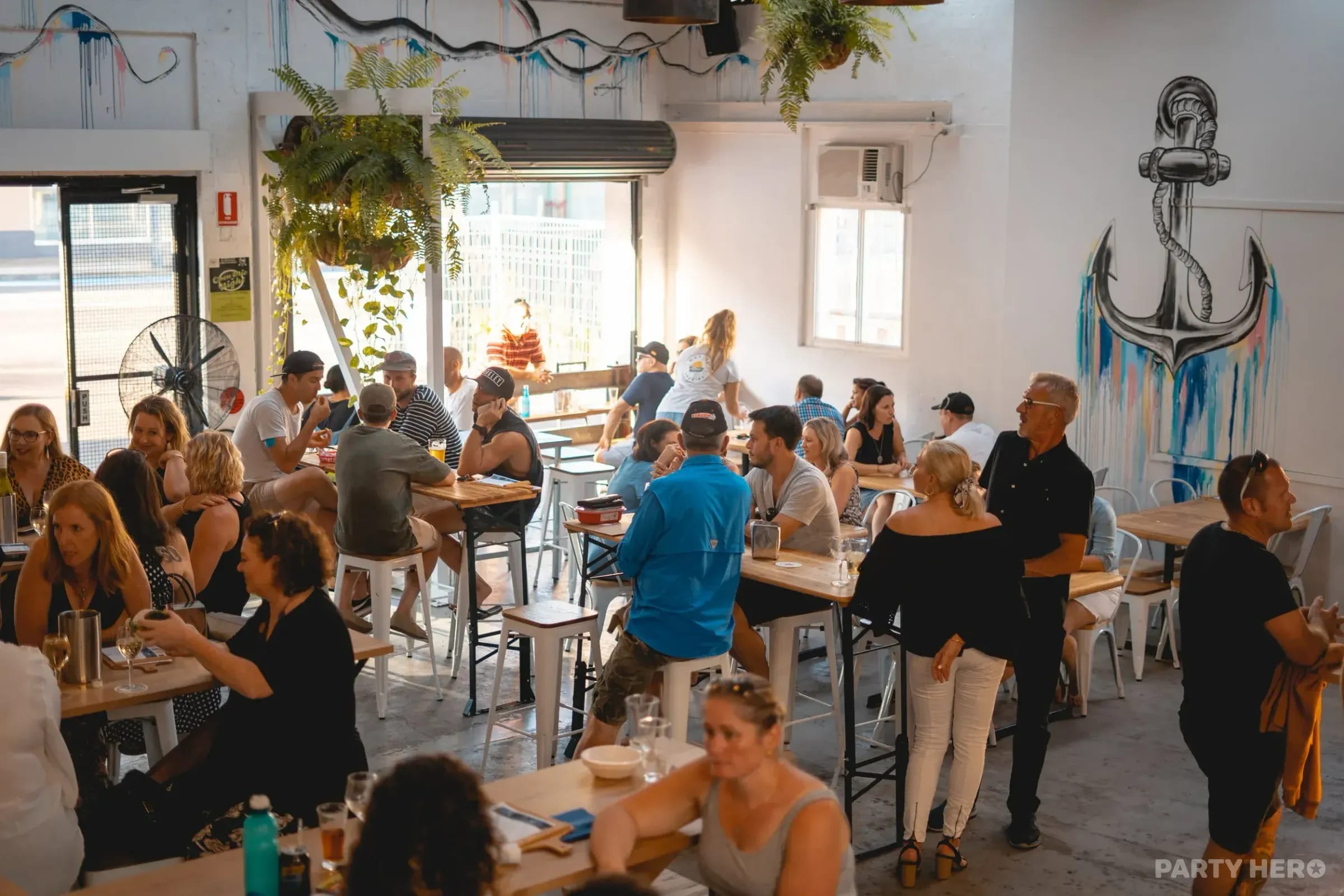 Bay Road Brewing - party venue on the Central Coast
