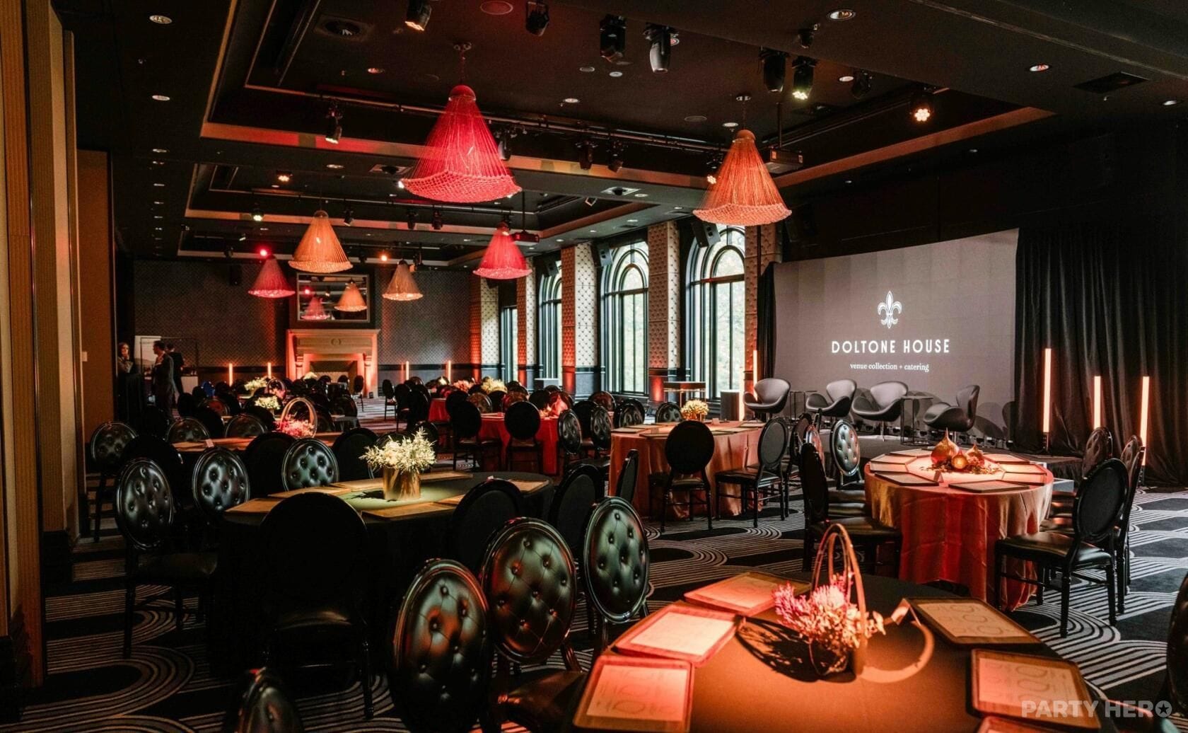 Hyde Park Ballroom at Doltone House Hyde Park - party venue hire