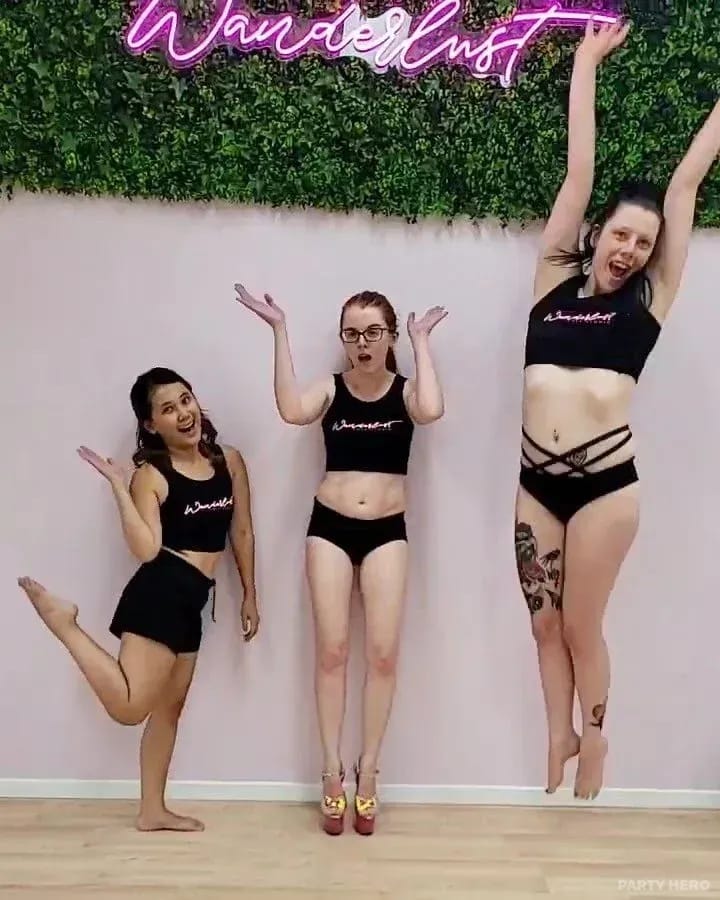 Wanderlust Pole Studio dance classes in Sydney - group bookings