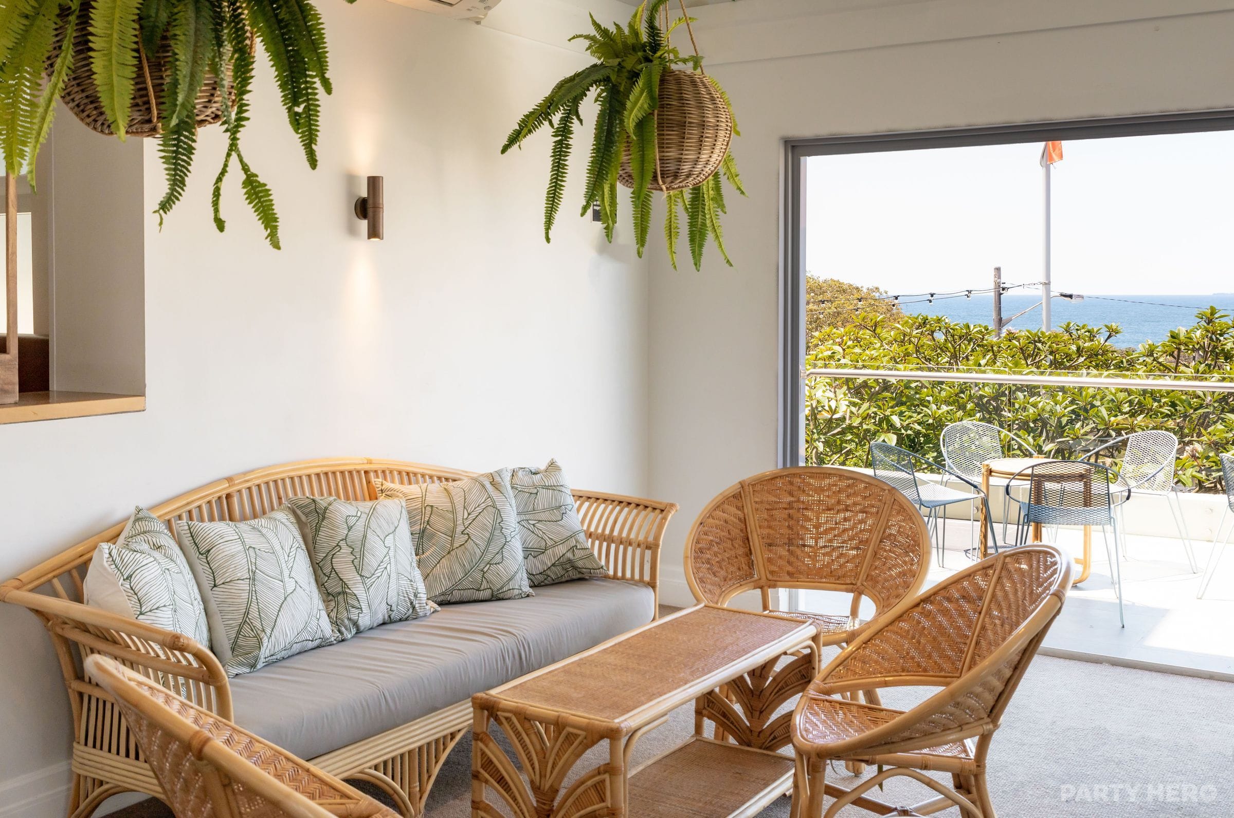 Oceanview Room at Clovelly Hotel - party venue in Sydney