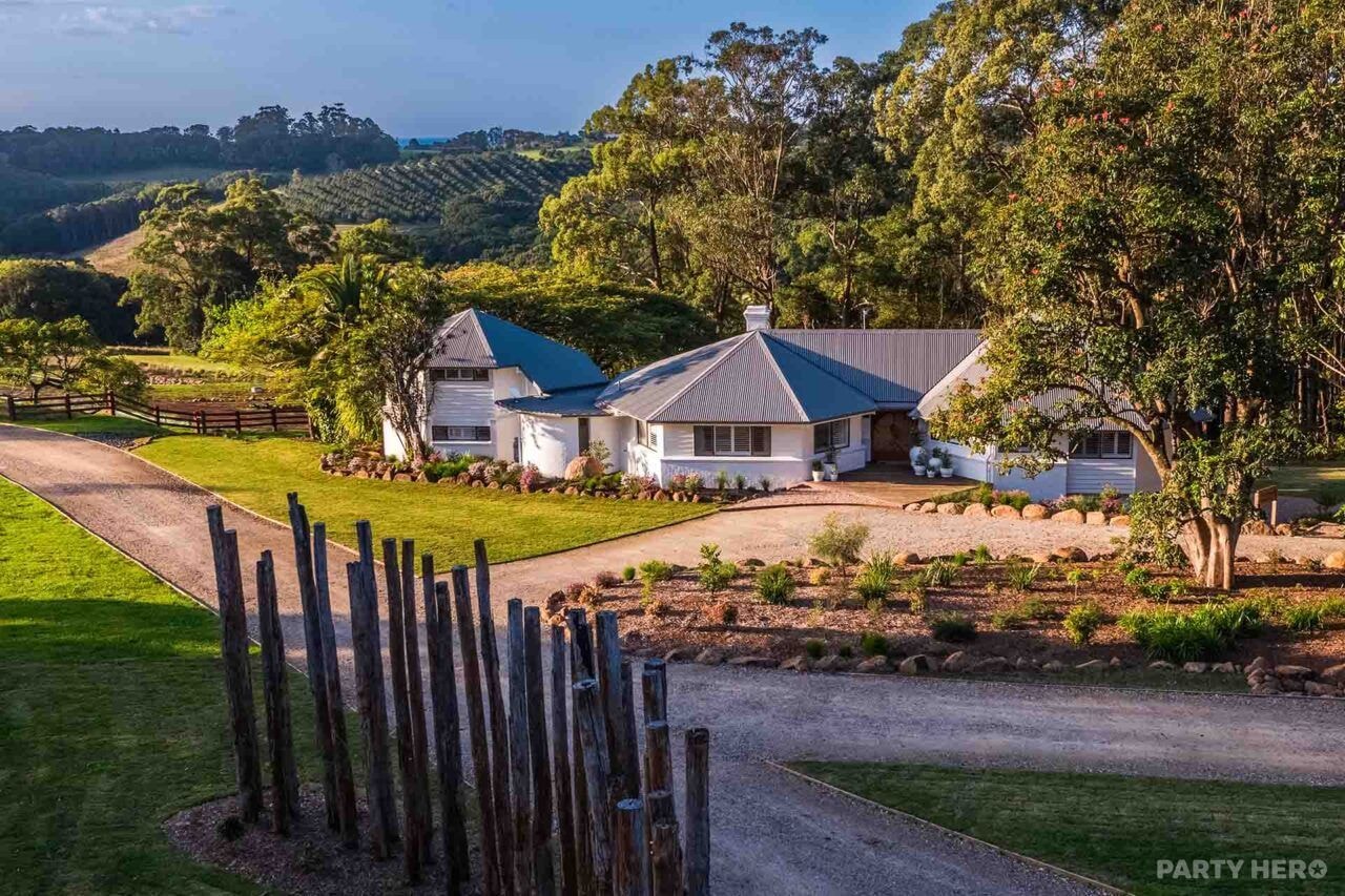 Three Meadows - party venue in Byron Bay