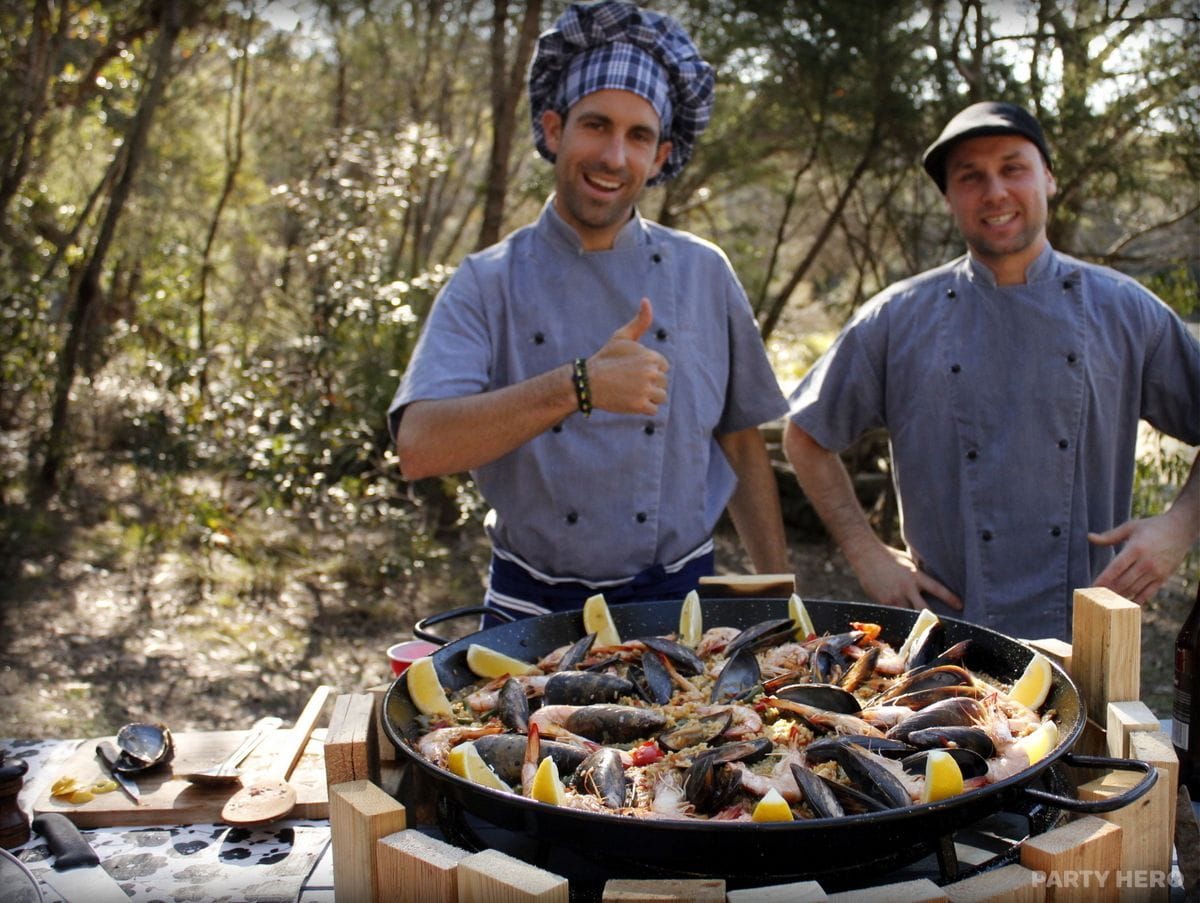 Paella Show activity in Sydney - group bookings