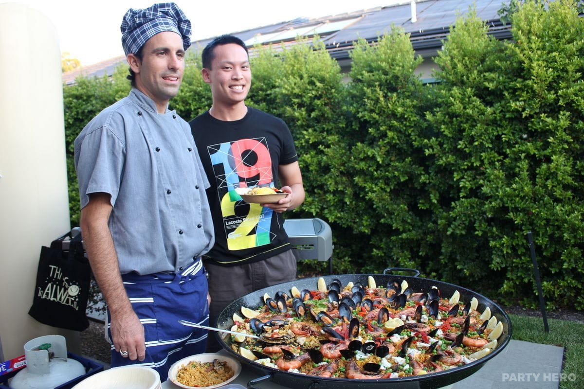Paella Show activity in Sydney - group bookings