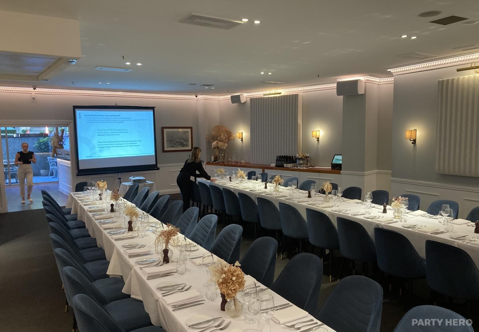 The Dining Room at The Royal Exchange of Sydney - party venue hire
