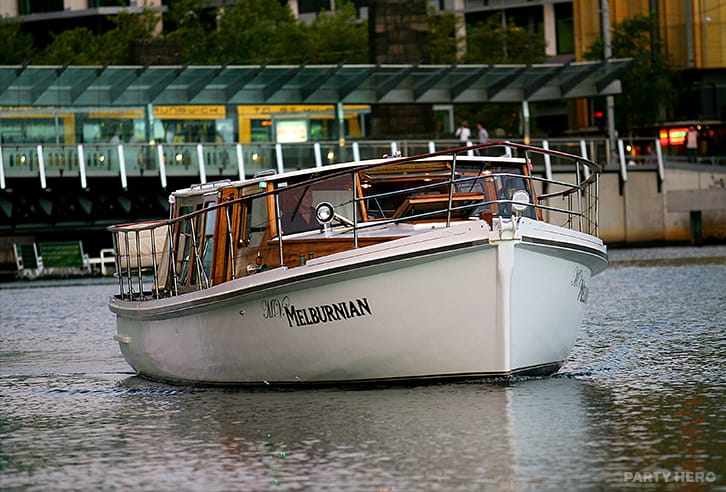 MV Melburnian - private boat charter in Melbourne