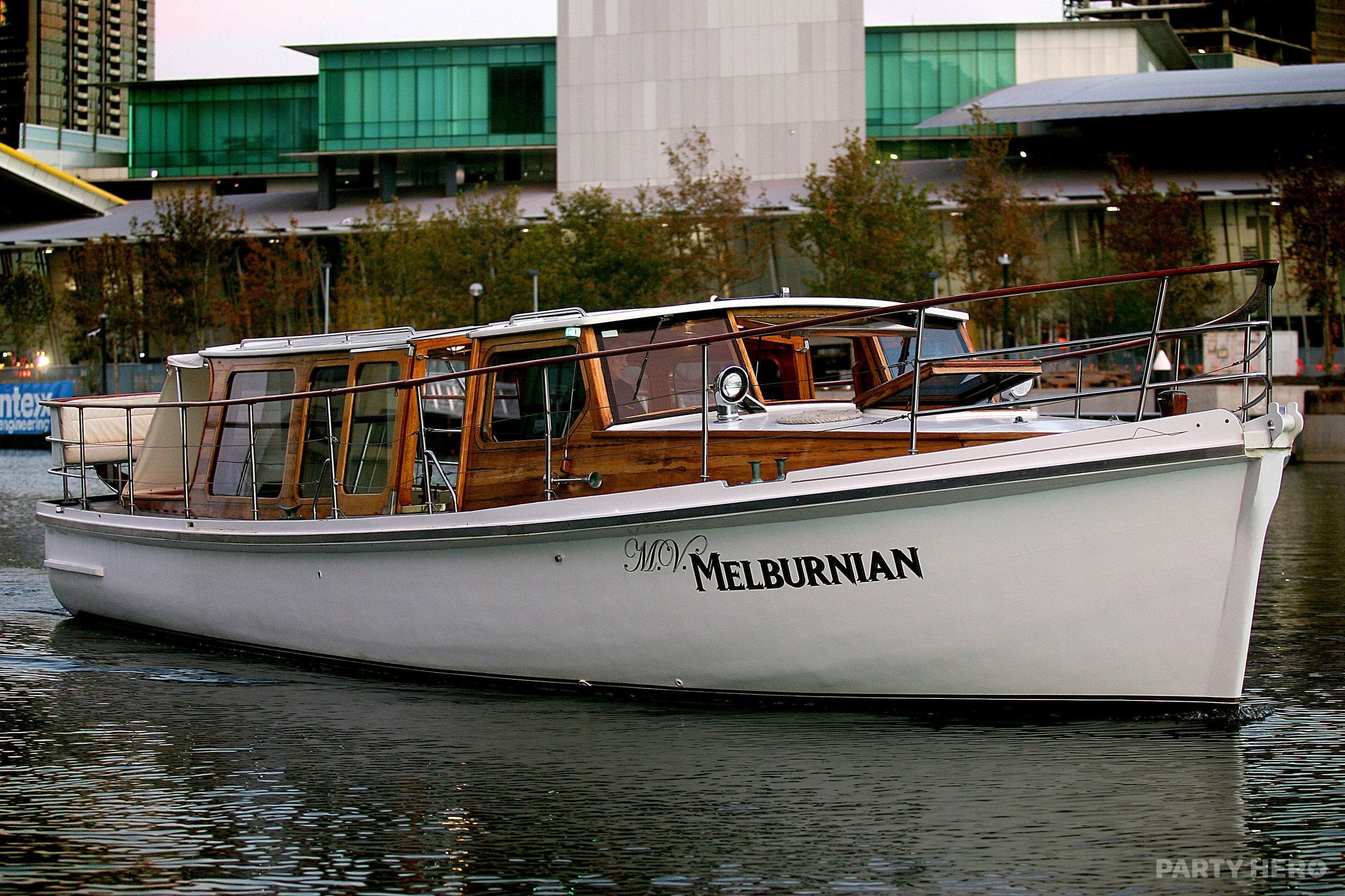 MV Melburnian - private boat charter in Melbourne