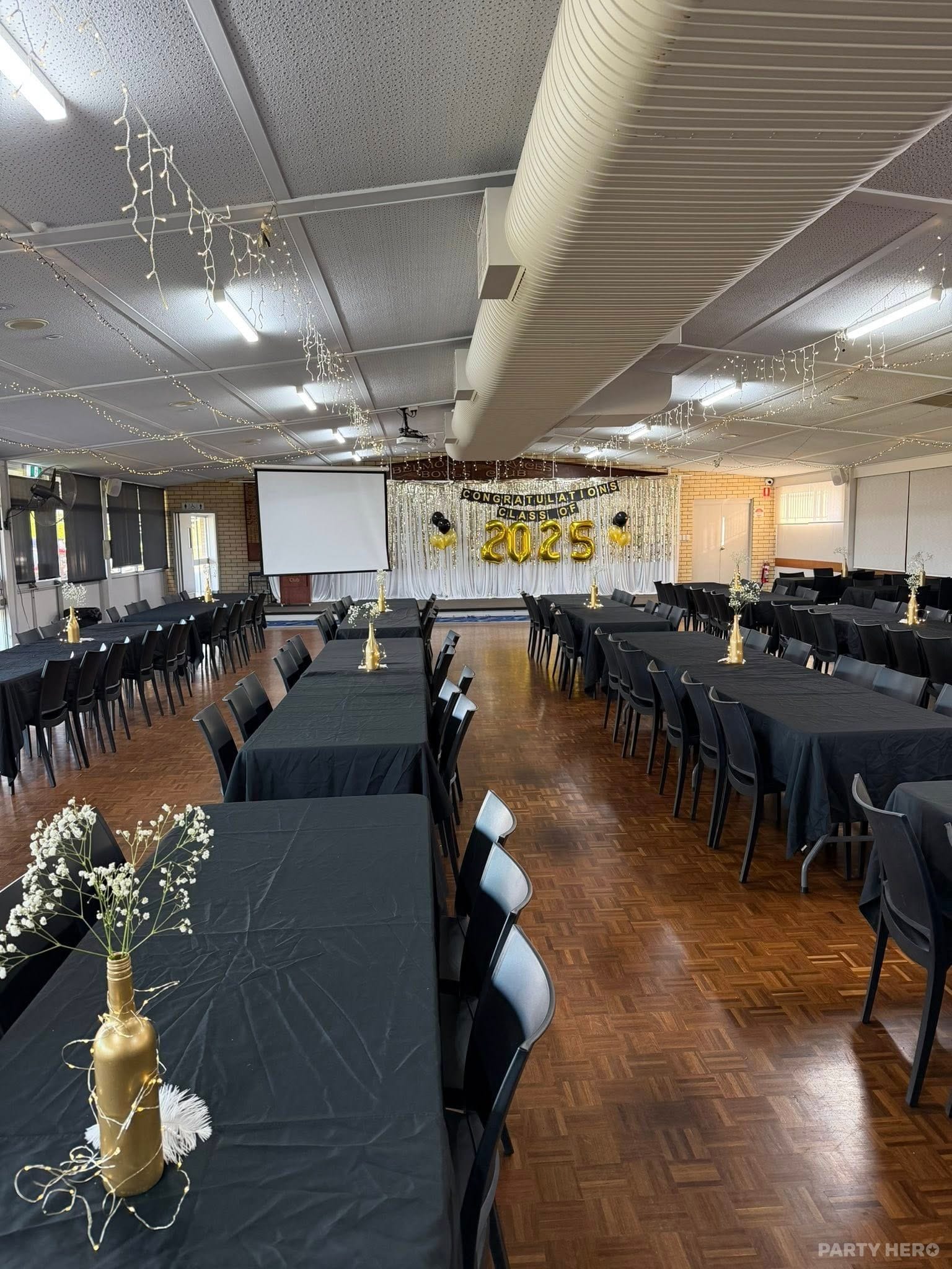The Hibiscus Room at Belmont Services Bowls Club - party venue in Brisbane