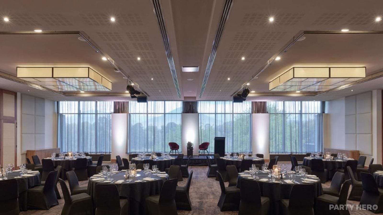 Ballroom at RACV Healesville Country Club & Resort - party venue in the Yarra Valley