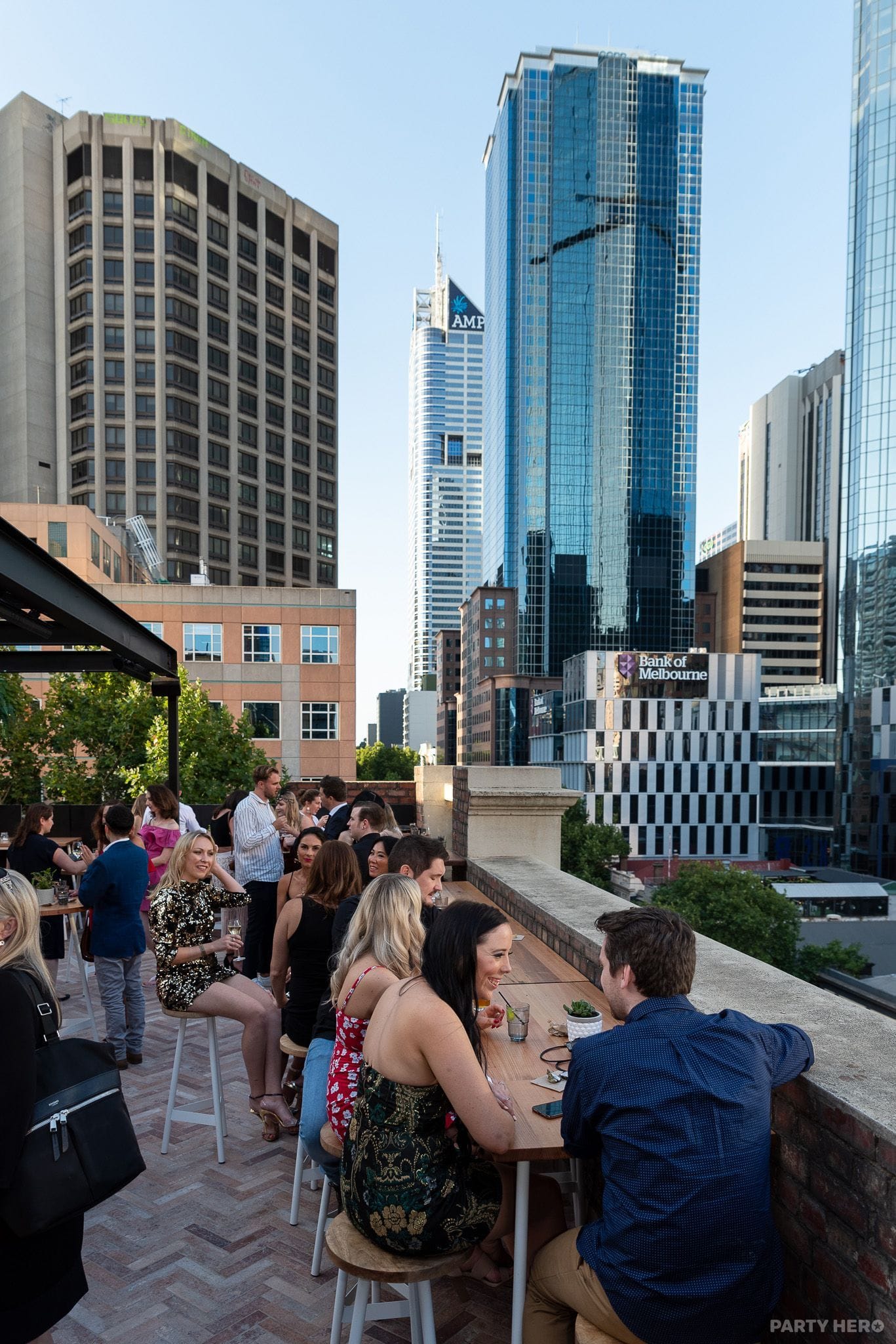 Rooftop at State of Grace - party venue in Melbourne