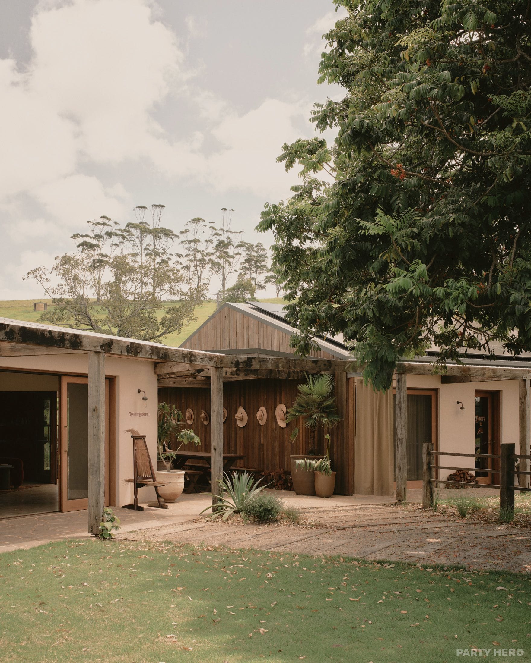 Sun Ranch - party venue in Byron Bay